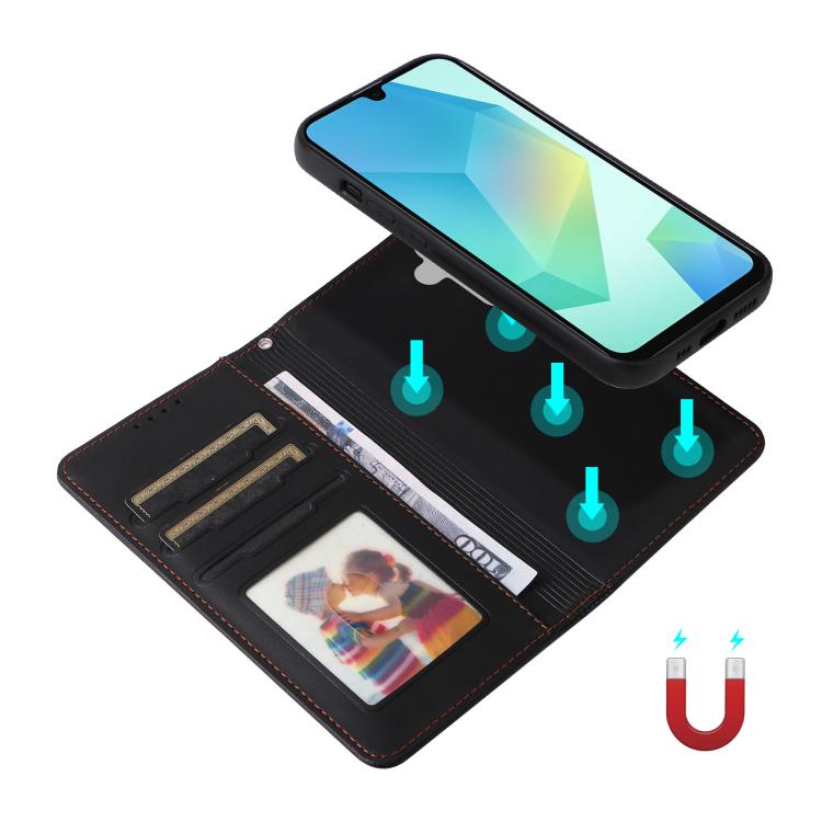 For Galaxy A16 5G BETOPNICE BN-005 2 in 1 Detachable Imitate Genuine Leather Phone Case
