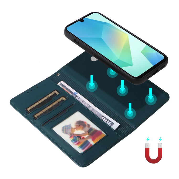 For Galaxy A16 5G BETOPNICE BN-005 2 in 1 Detachable Imitate Genuine Leather Phone Case