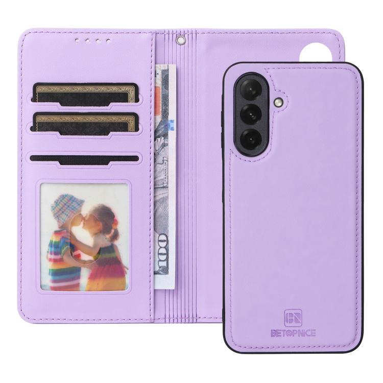 For Galaxy A26 5G BETOPNICE BN-005 2 in 1 Detachable Imitate Genuine Leather Phone Case