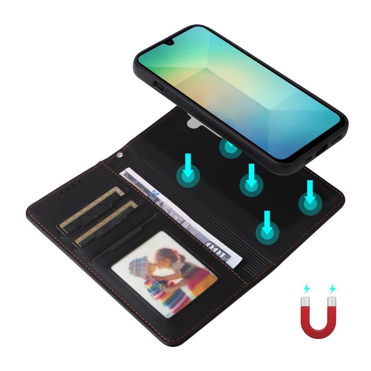 For Galaxy A26 5G BETOPNICE BN-005 2 in 1 Detachable Imitate Genuine Leather Phone Case