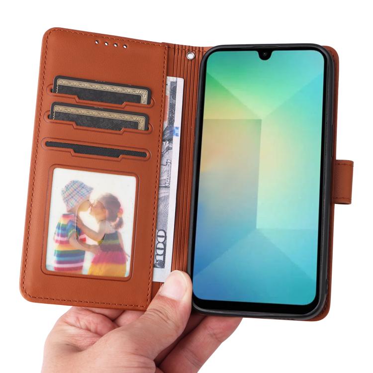 For Galaxy A26 5G BETOPNICE BN-005 2 in 1 Detachable Imitate Genuine Leather Phone Case