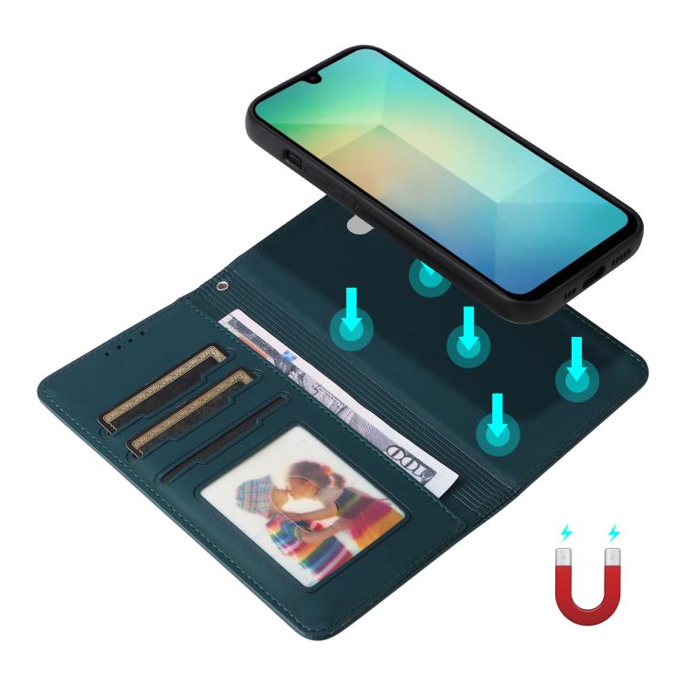 For Galaxy A26 5G BETOPNICE BN-005 2 in 1 Detachable Imitate Genuine Leather Phone Case