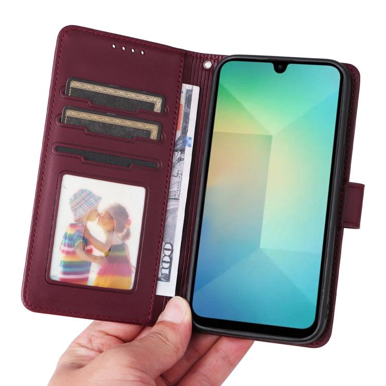 For Galaxy A26 5G BETOPNICE BN-005 2 in 1 Detachable Imitate Genuine Leather Phone Case