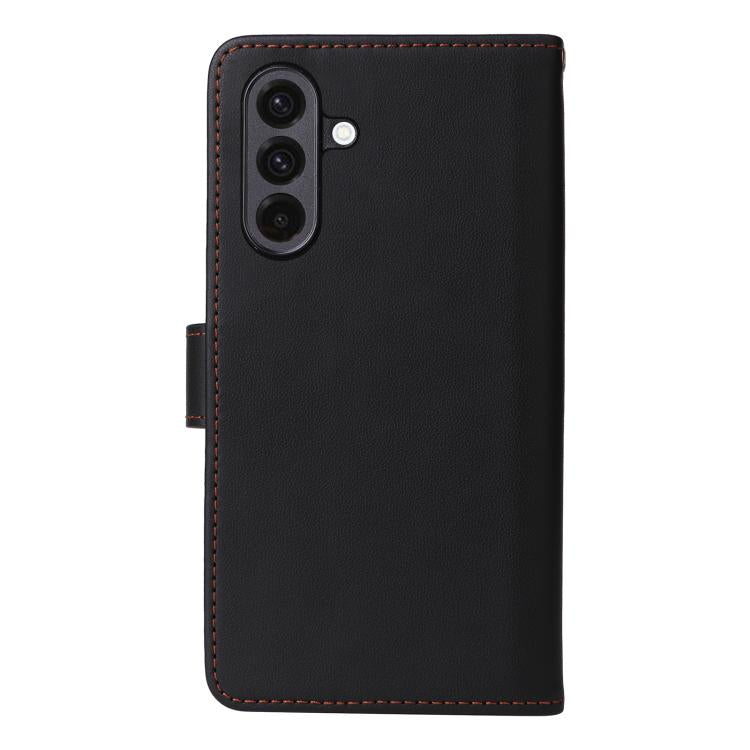 For Galaxy A36 5G BETOPNICE BN-005 2 in 1 Detachable Imitate Genuine Leather Phone Case