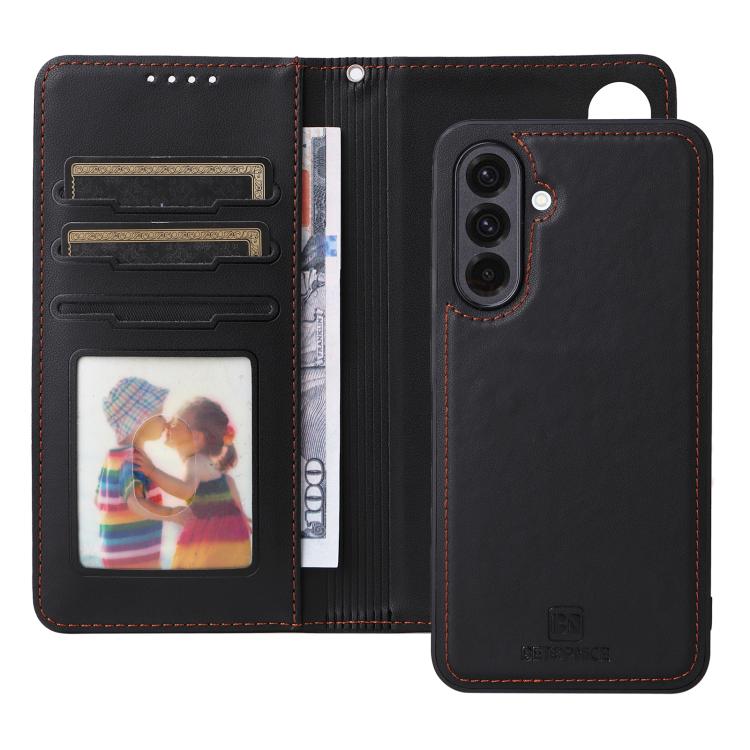 For Galaxy A36 5G BETOPNICE BN-005 2 in 1 Detachable Imitate Genuine Leather Phone Case