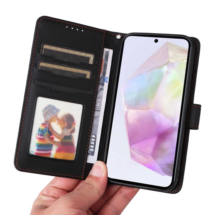 For Galaxy A36 5G BETOPNICE BN-005 2 in 1 Detachable Imitate Genuine Leather Phone Case