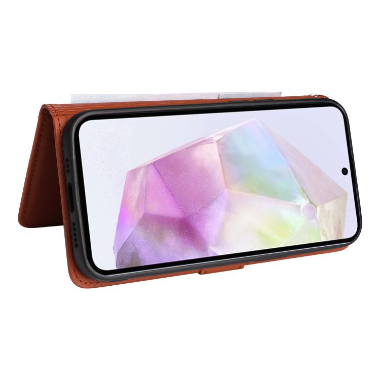 For Galaxy A36 5G BETOPNICE BN-005 2 in 1 Detachable Imitate Genuine Leather Phone Case