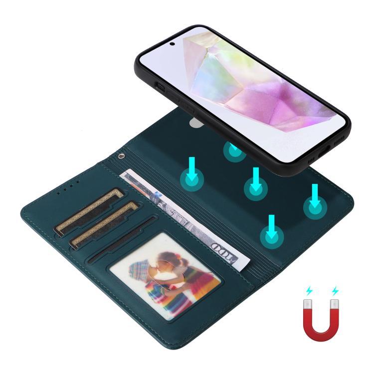 For Galaxy A36 5G BETOPNICE BN-005 2 in 1 Detachable Imitate Genuine Leather Phone Case