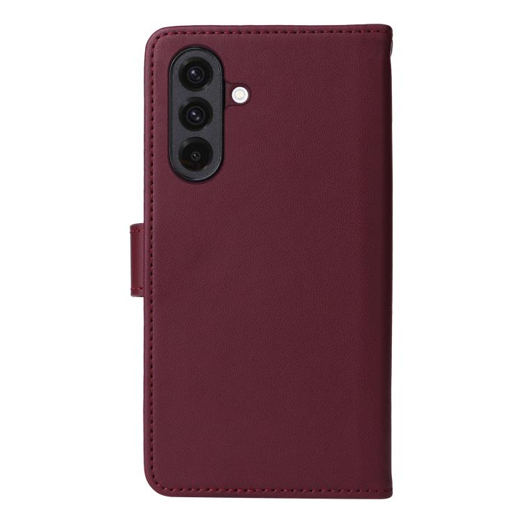 For Galaxy A36 5G BETOPNICE BN-005 2 in 1 Detachable Imitate Genuine Leather Phone Case