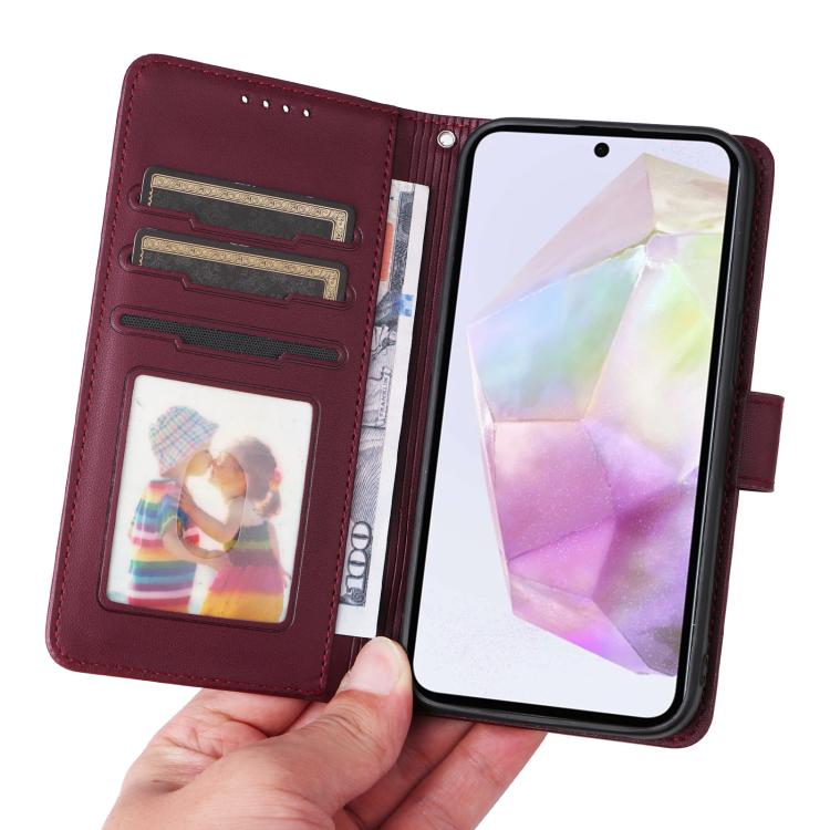 For Galaxy A36 5G BETOPNICE BN-005 2 in 1 Detachable Imitate Genuine Leather Phone Case