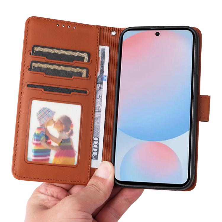For Galaxy A56 5G BETOPNICE BN-005 2 in 1 Detachable Imitate Genuine Leather Phone Case