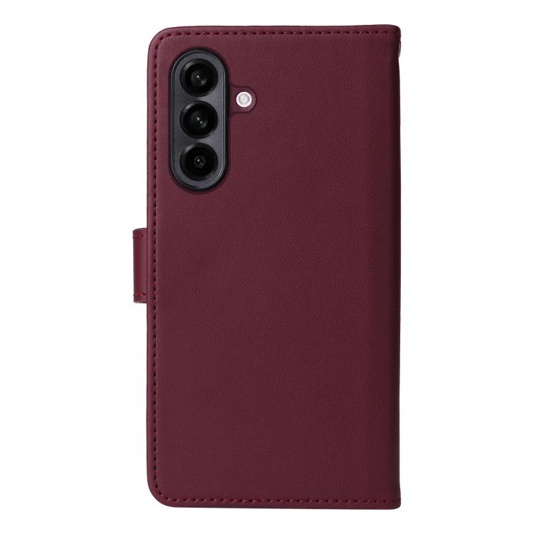 For Galaxy A56 5G BETOPNICE BN-005 2 in 1 Detachable Imitate Genuine Leather Phone Case