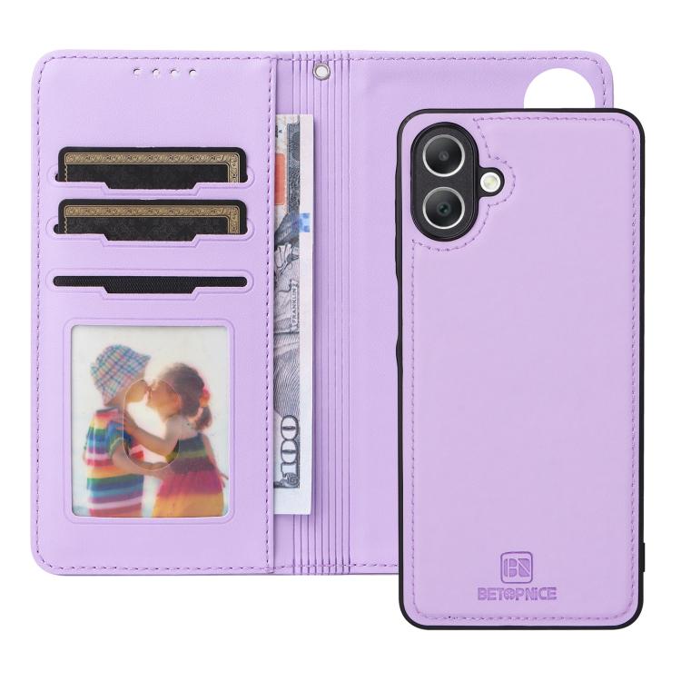 For Galaxy A07 4G BETOPNICE BN-005 2 in 1 Detachable Imitate Genuine Leather Phone Case