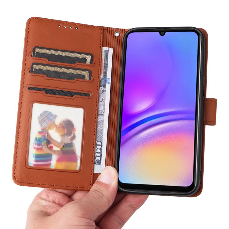 For Galaxy A07 4G BETOPNICE BN-005 2 in 1 Detachable Imitate Genuine Leather Phone Case