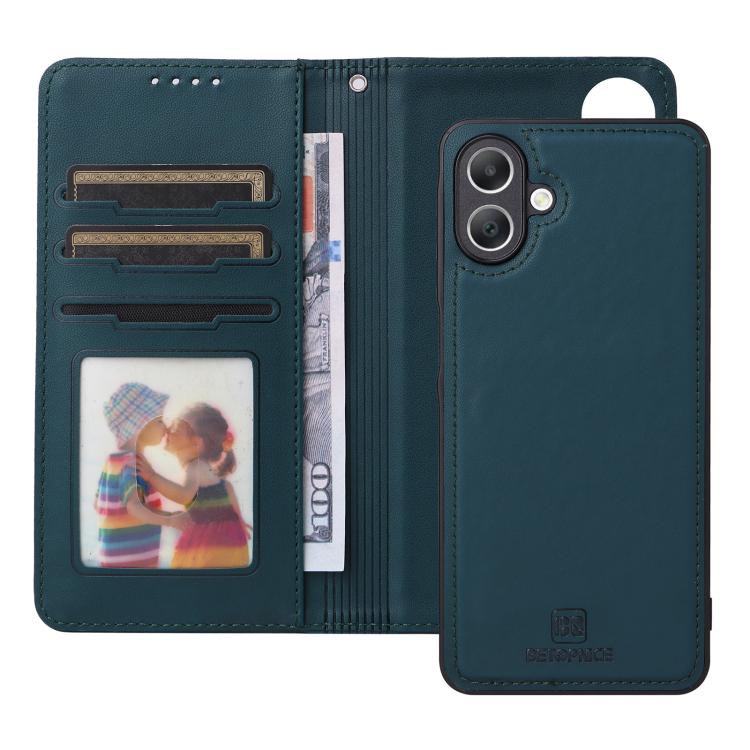 For Galaxy A07 4G BETOPNICE BN-005 2 in 1 Detachable Imitate Genuine Leather Phone Case