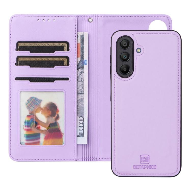 For Galaxy A17 5G BETOPNICE BN-005 2 in 1 Detachable Imitate Genuine Leather Phone Case