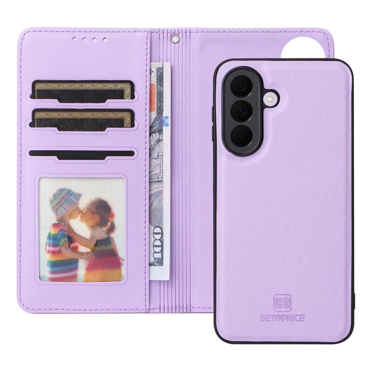 For Galaxy A27 5G BETOPNICE BN-005 2 in 1 Detachable Imitate Genuine Leather Phone Case