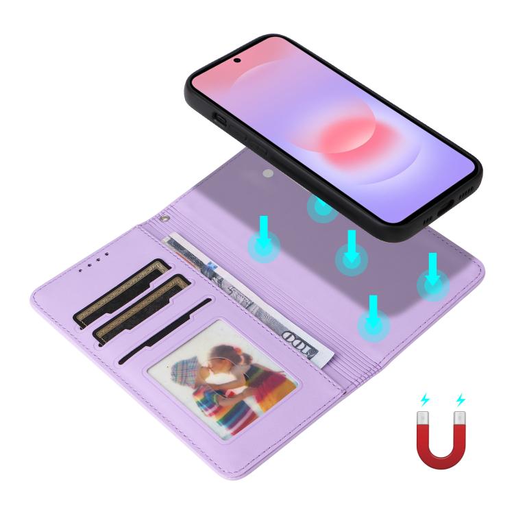 For Galaxy A27 5G BETOPNICE BN-005 2 in 1 Detachable Imitate Genuine Leather Phone Case