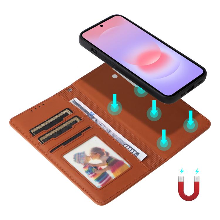 For Galaxy A27 5G BETOPNICE BN-005 2 in 1 Detachable Imitate Genuine Leather Phone Case