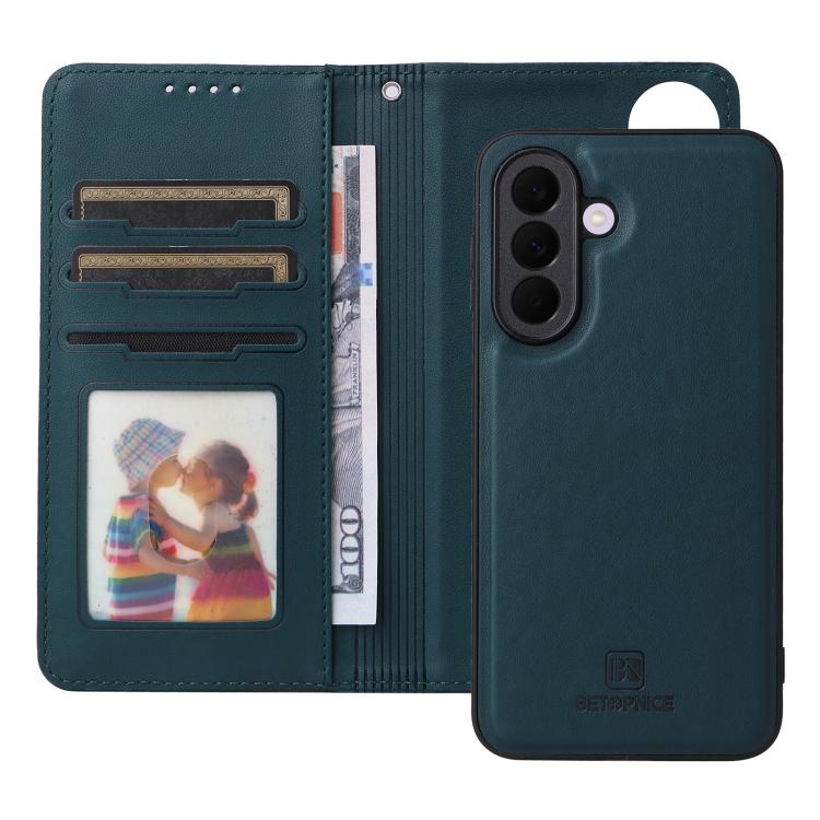For Galaxy A27 5G BETOPNICE BN-005 2 in 1 Detachable Imitate Genuine Leather Phone Case