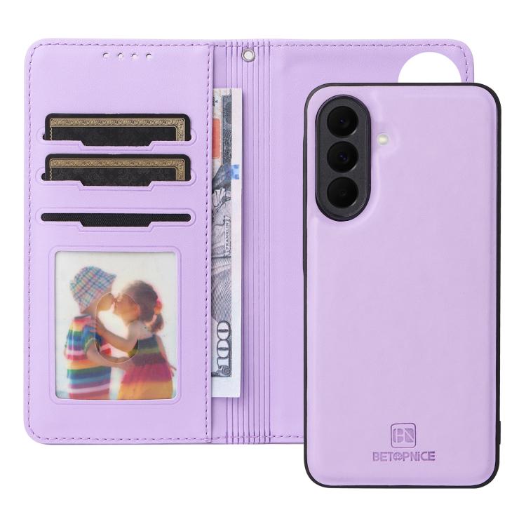 For Galaxy A37 5G BETOPNICE BN-005 2 in 1 Detachable Imitate Genuine Leather Phone Case