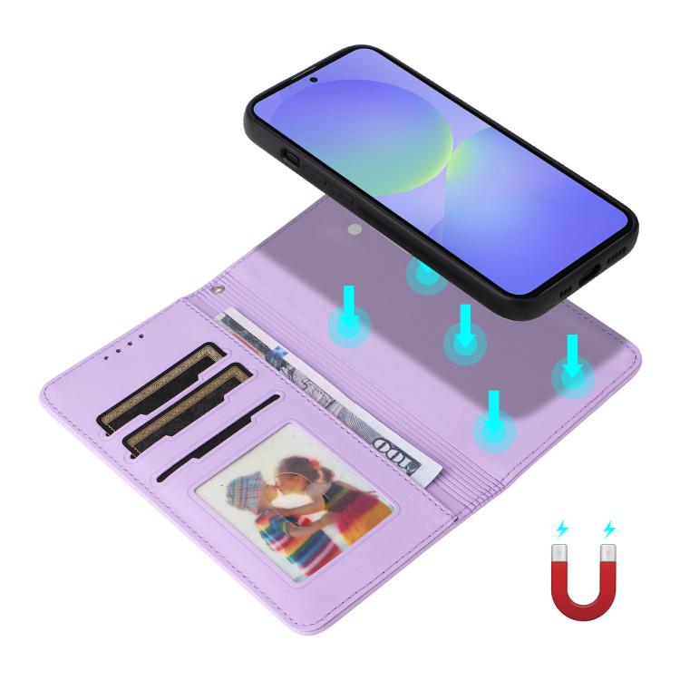 For Galaxy A37 5G BETOPNICE BN-005 2 in 1 Detachable Imitate Genuine Leather Phone Case