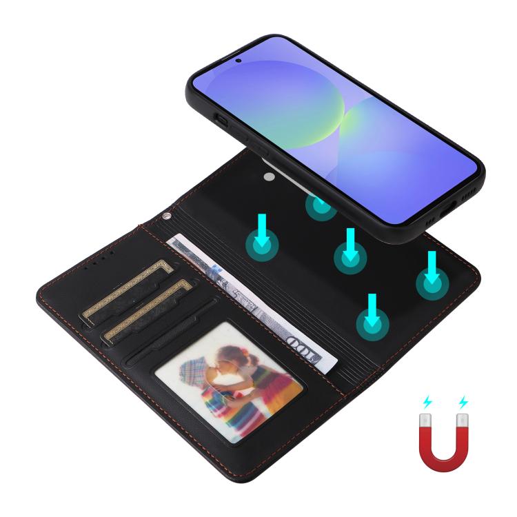 For Galaxy A37 5G BETOPNICE BN-005 2 in 1 Detachable Imitate Genuine Leather Phone Case