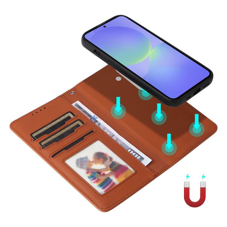 For Galaxy A37 5G BETOPNICE BN-005 2 in 1 Detachable Imitate Genuine Leather Phone Case