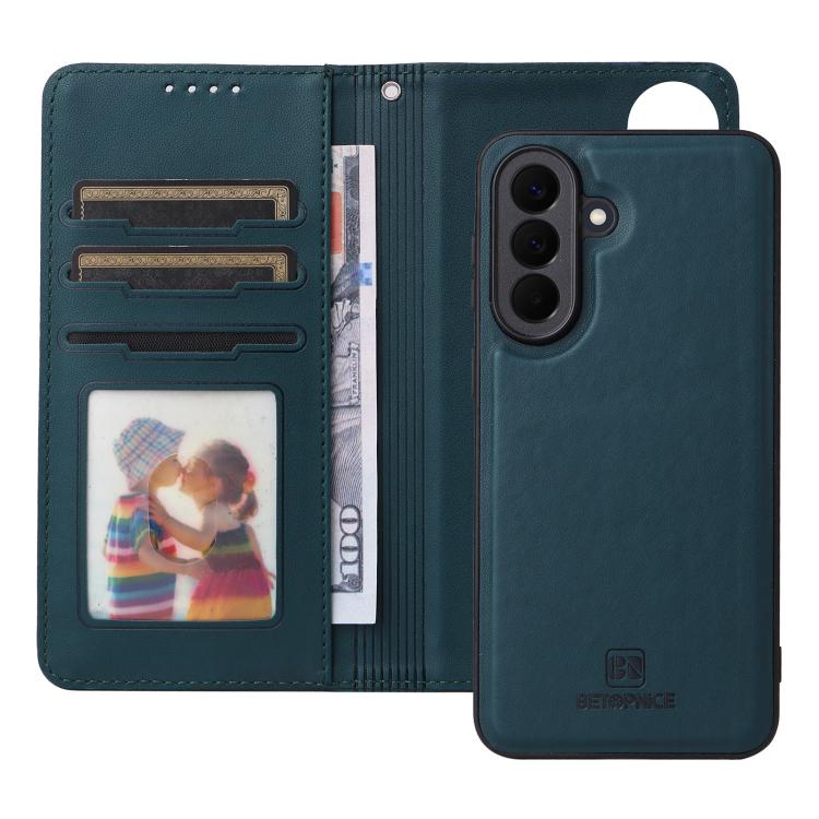 For Galaxy A57 5G BETOPNICE BN-005 2 in 1 Detachable Imitate Genuine Leather Phone Case