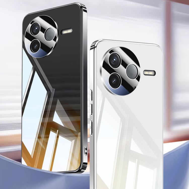For Redmi K80 / Poco F7 Pro Electroplating Ice Crystal Airbag Full Coverage Shockproof Phone Case