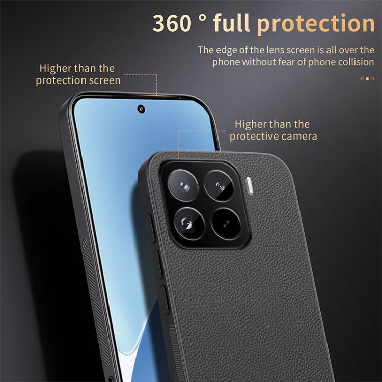 For Xiaomi 15 Pro HUIYI Leather Magnetic Phone Case