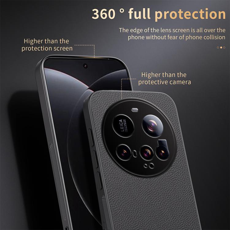For Xiaomi 15 Ultra HUIYI Leather Magnetic Phone Case