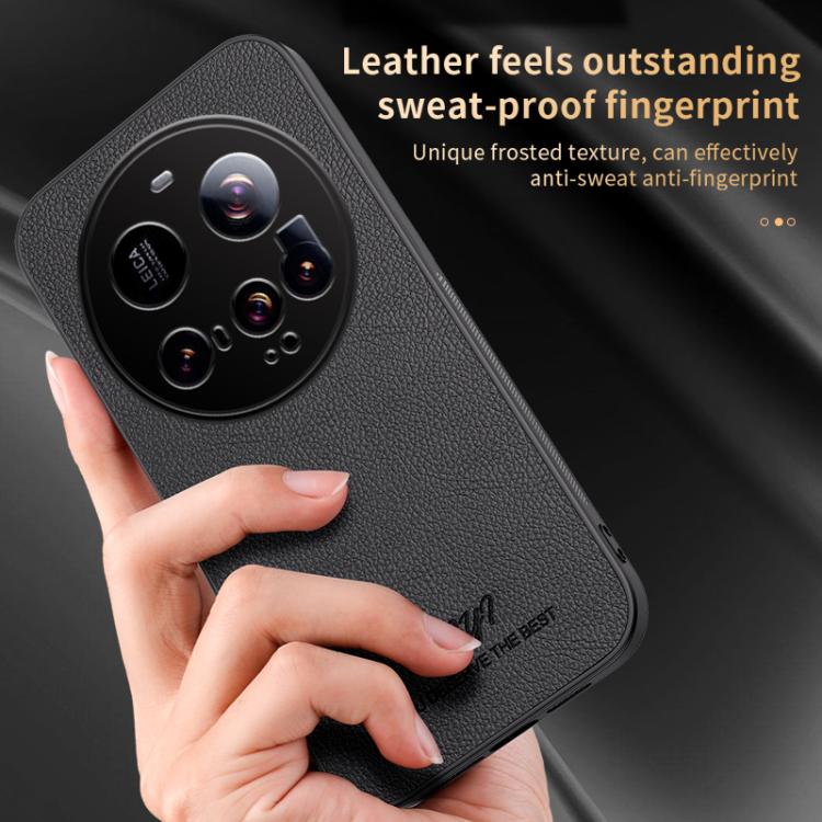 For Xiaomi 15 Ultra HUIYI Leather Magnetic Phone Case