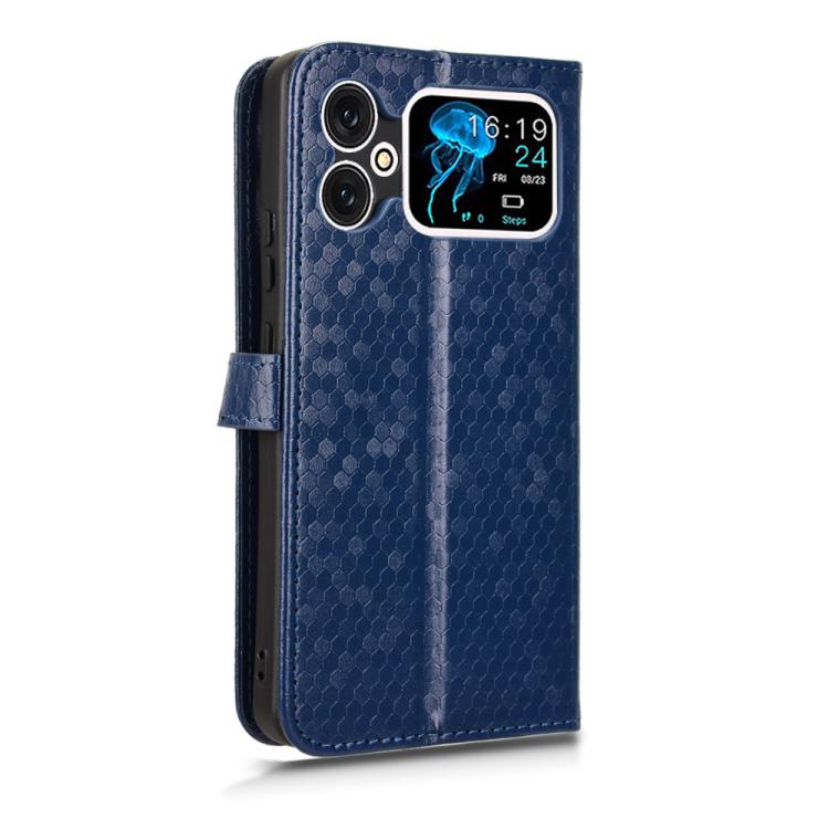 For Cubot A20 Honeycomb Dot Texture Leather Phone Case