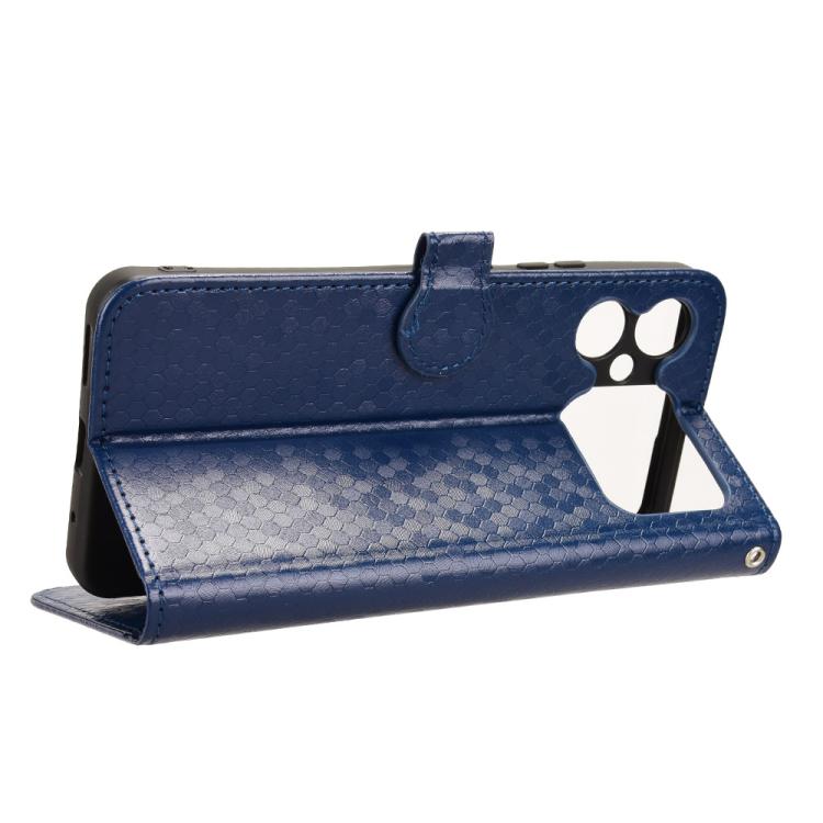 For Cubot A20 Honeycomb Dot Texture Leather Phone Case