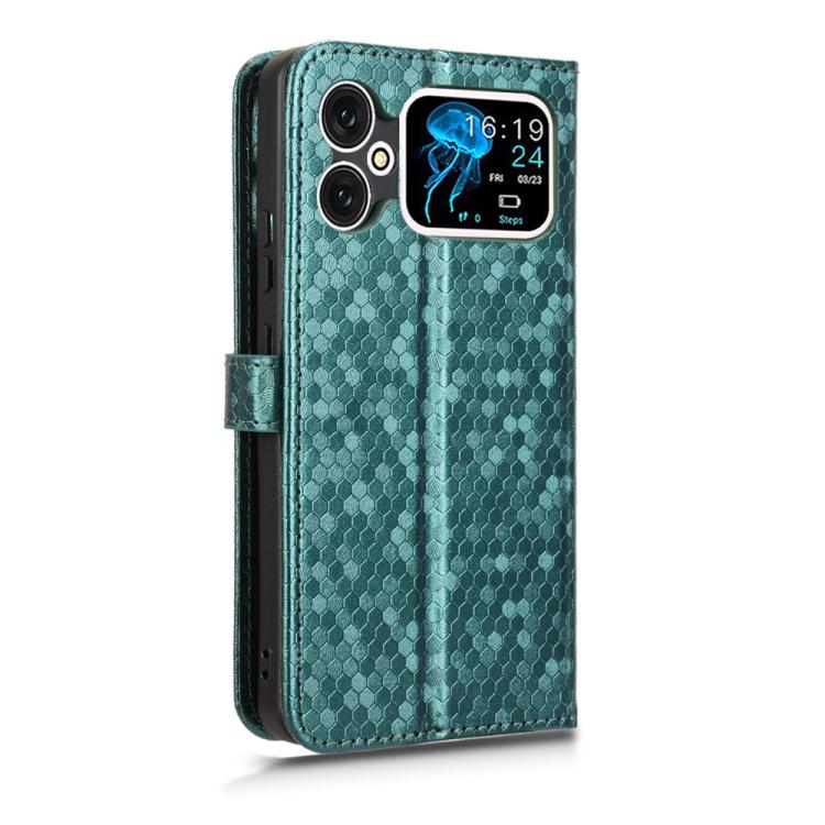 For Cubot A20 Honeycomb Dot Texture Leather Phone Case