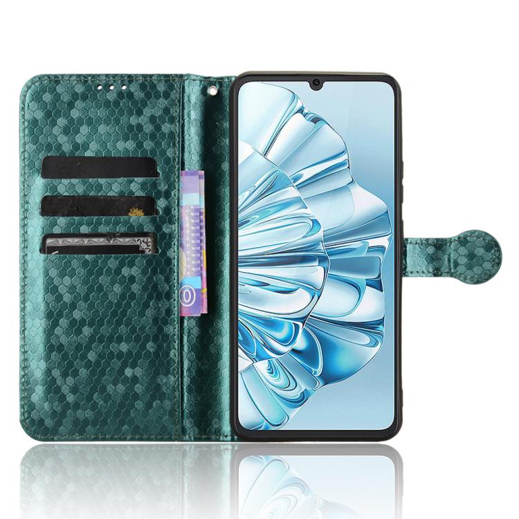 For Cubot A20 Honeycomb Dot Texture Leather Phone Case