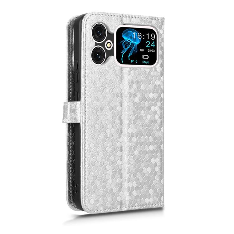 For Cubot A20 Honeycomb Dot Texture Leather Phone Case