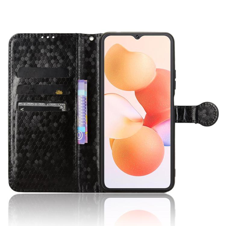 For Cubot A10 Honeycomb Dot Texture Leather Phone Case