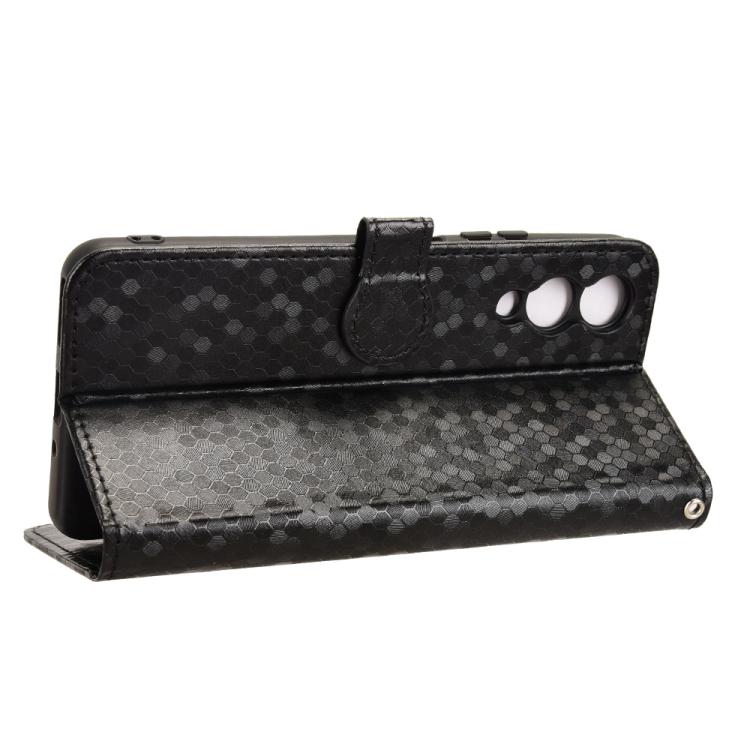 For Cubot A10 Honeycomb Dot Texture Leather Phone Case