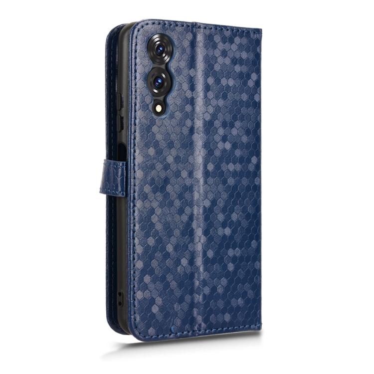 For Cubot A10 Honeycomb Dot Texture Leather Phone Case