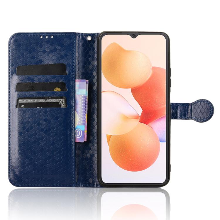 For Cubot A10 Honeycomb Dot Texture Leather Phone Case