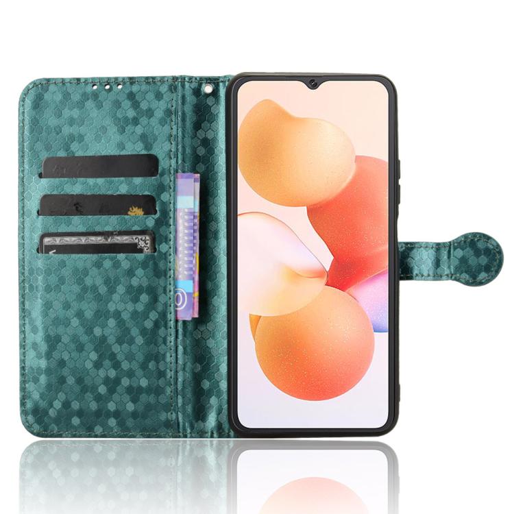 For Cubot A10 Honeycomb Dot Texture Leather Phone Case