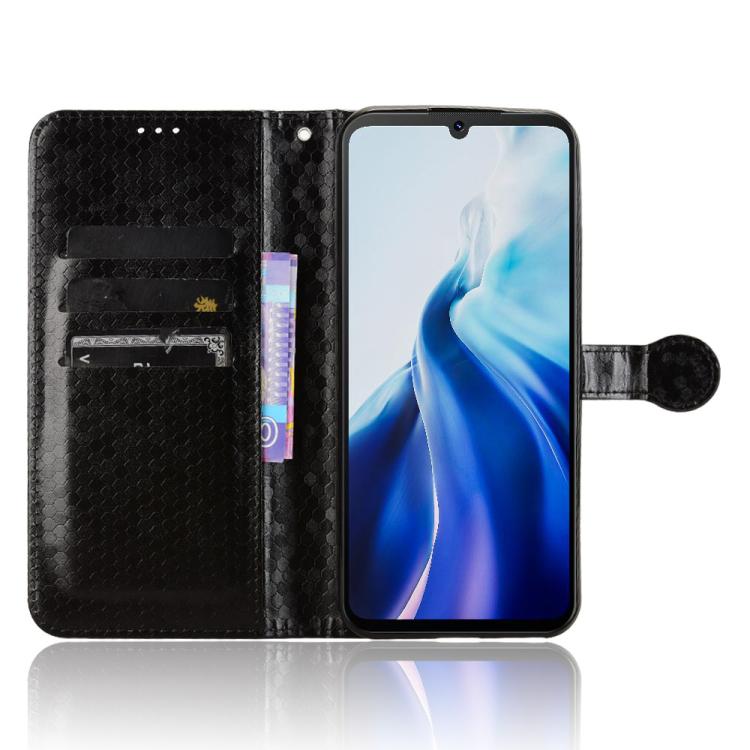 For Cubot A30 Honeycomb Dot Texture Leather Phone Case