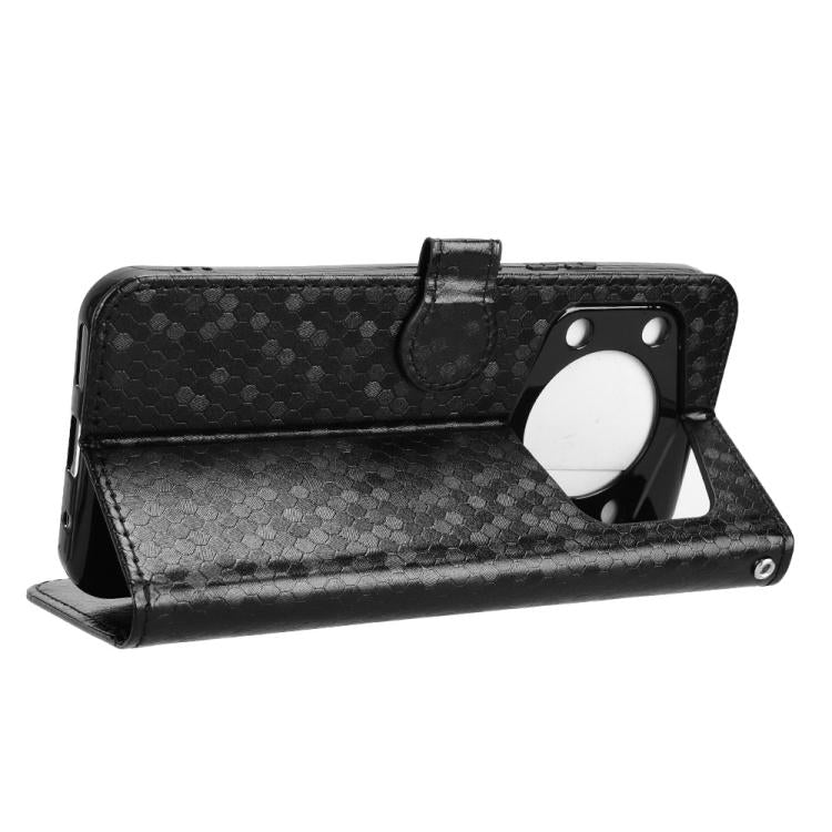 For Cubot A30 Honeycomb Dot Texture Leather Phone Case