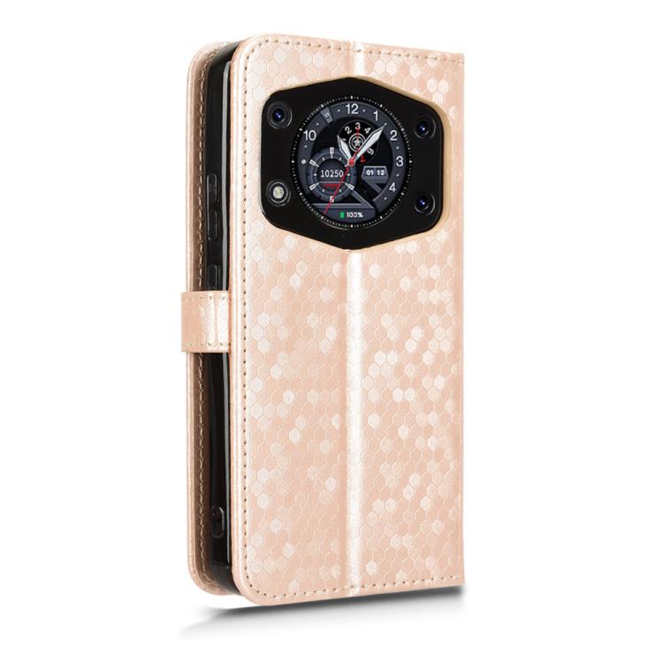 For Cubot A30 Honeycomb Dot Texture Leather Phone Case