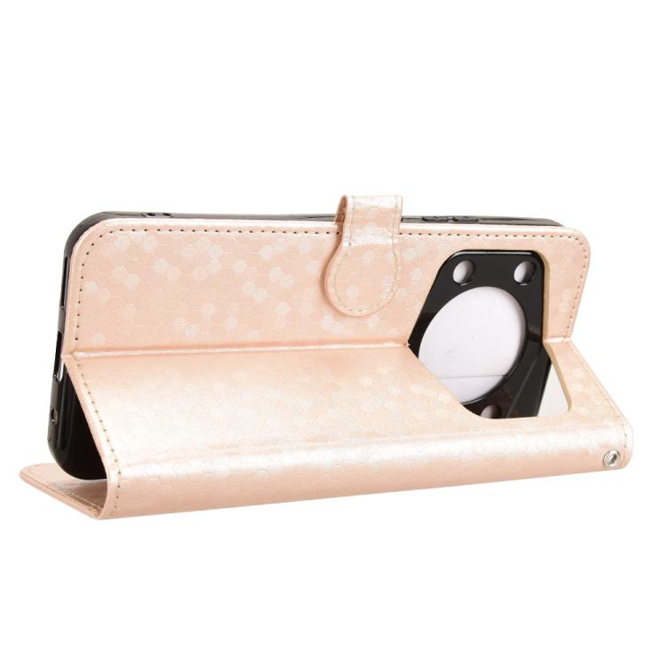 For Cubot A30 Honeycomb Dot Texture Leather Phone Case
