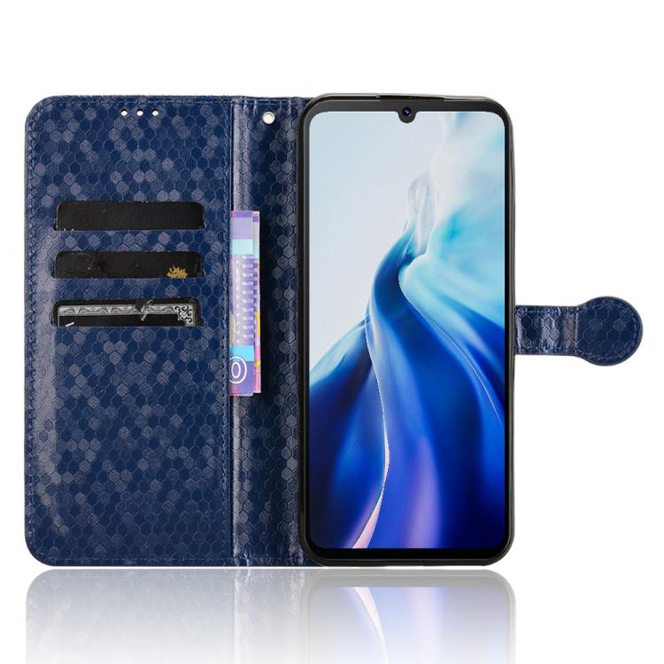 For Cubot A30 Honeycomb Dot Texture Leather Phone Case