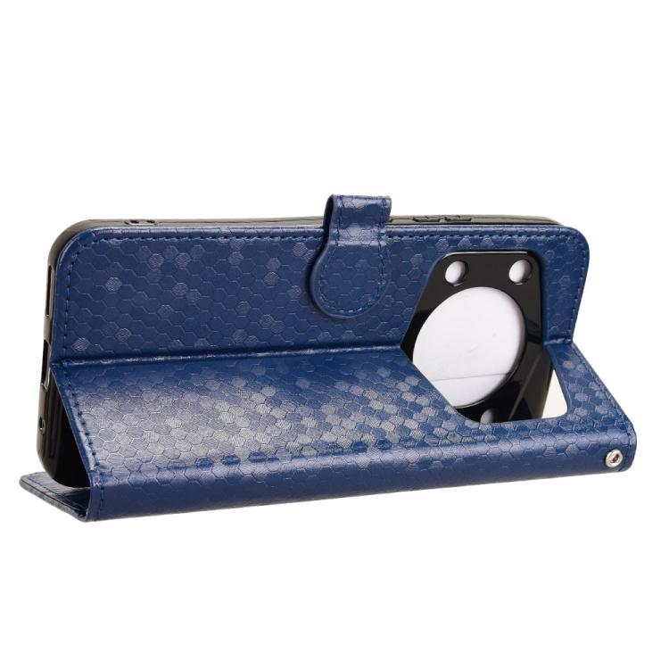 For Cubot A30 Honeycomb Dot Texture Leather Phone Case