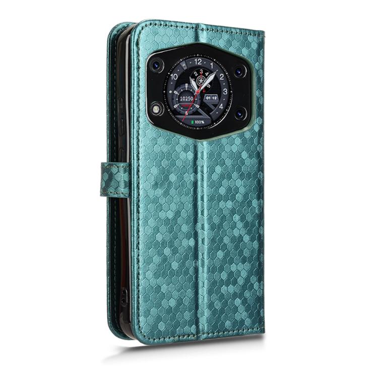 For Cubot A30 Honeycomb Dot Texture Leather Phone Case